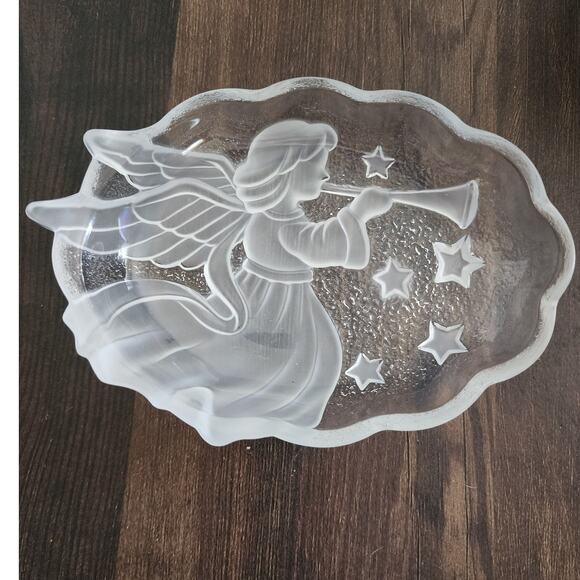 MIKASA Angel Song Frost 6" Candy Nut Sweet Dish Bowl - Picture 1 of 4